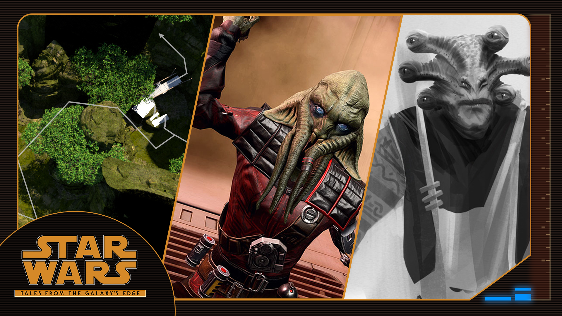 Making Of Tales from the Galaxy’s Edge – Part I: Origins and a Bartender Named Seezelslak